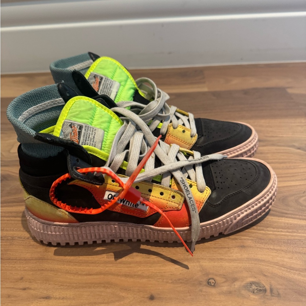 Off White Off Court Sneaker Black Multicolor